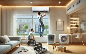 ducted vs. ductless AC